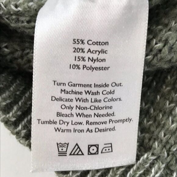 Eddie Bauer Hooded Knit Sweater Women’s Size Medium Pullover Stretch Outdoor - Picture 9 of 10